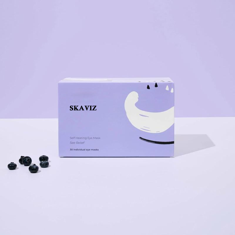 Save 60%, Only 1 Days Left! Skaviz Self-Heating Eye Masks (30 Count) Relieve dry eyes and fatigue, hydrate and soothe.