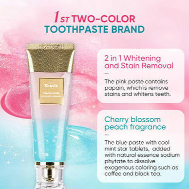 🔥Final 3 Hours – 60% OFF Niacinamide Whitening Toothpaste!