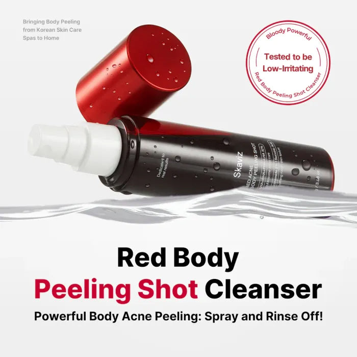 Red Body Peeling Shot β 32% Acid Power for Deep Skin Renewal