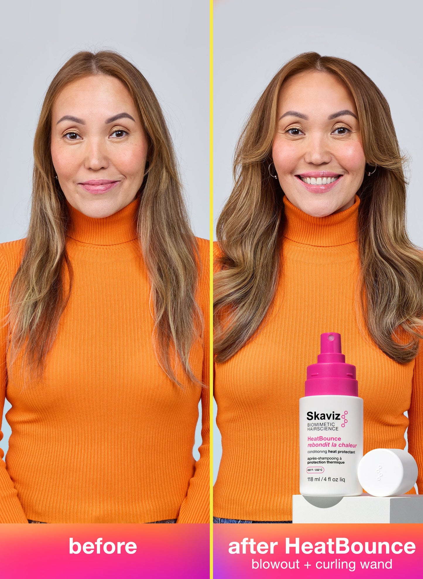 Ultimate Heat Protection Leave-In Conditioner: 85% Less Breakage, Softer, Smoother Hair
