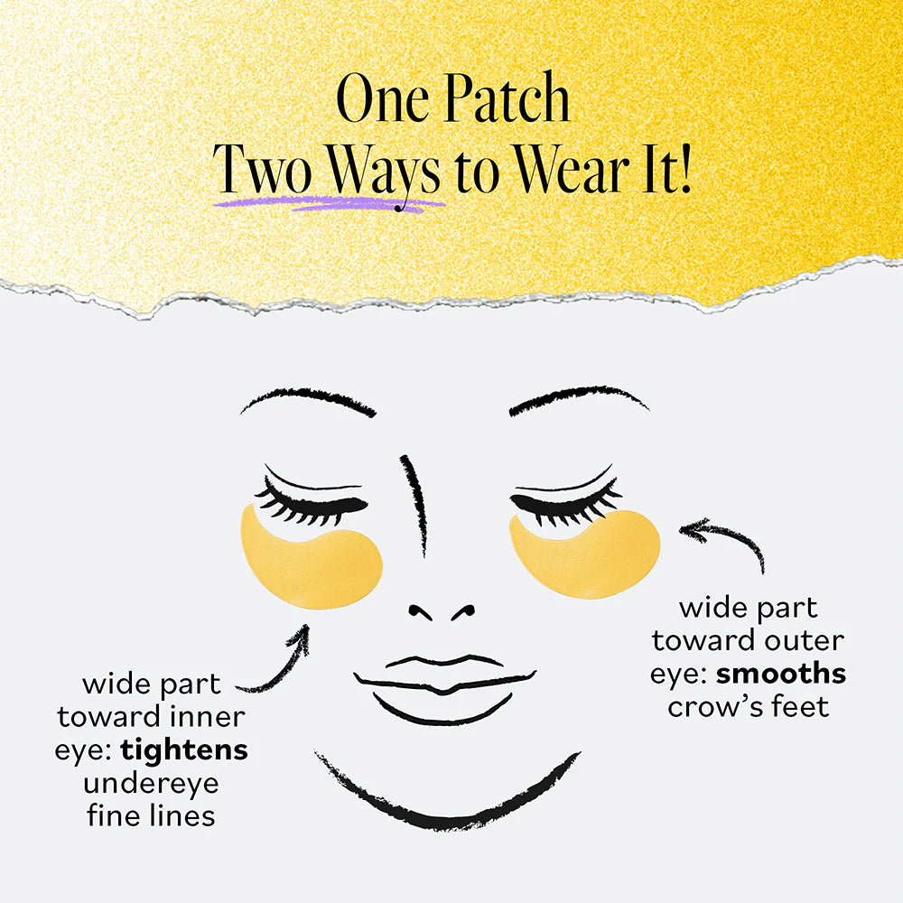 Vitamin C Bright Eyes Hydro Gel Patches — Instantly Reduce Puffiness & Dark Circles