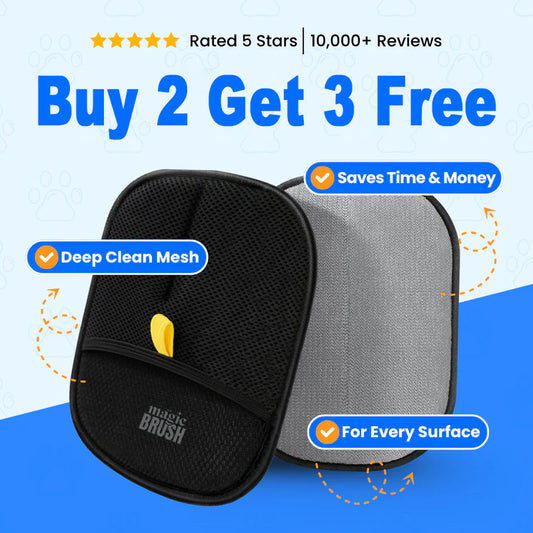 Last Day 77% OFF – Vibabrze™ Buy 2 Get 3 FREE Pet Hair & Lint Removers!